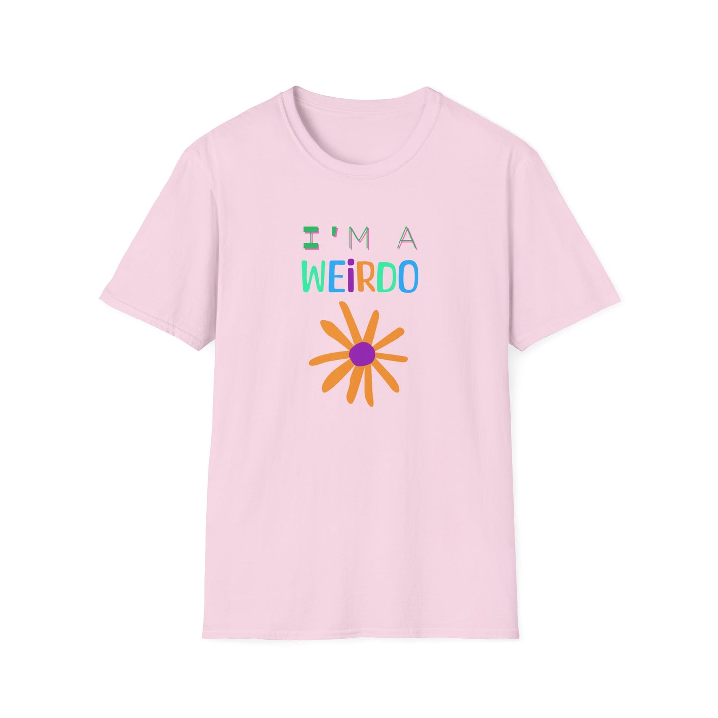 BIZR BAZR 'I'm a Weirdo' Funny Unisex Softstyle T-Shirt