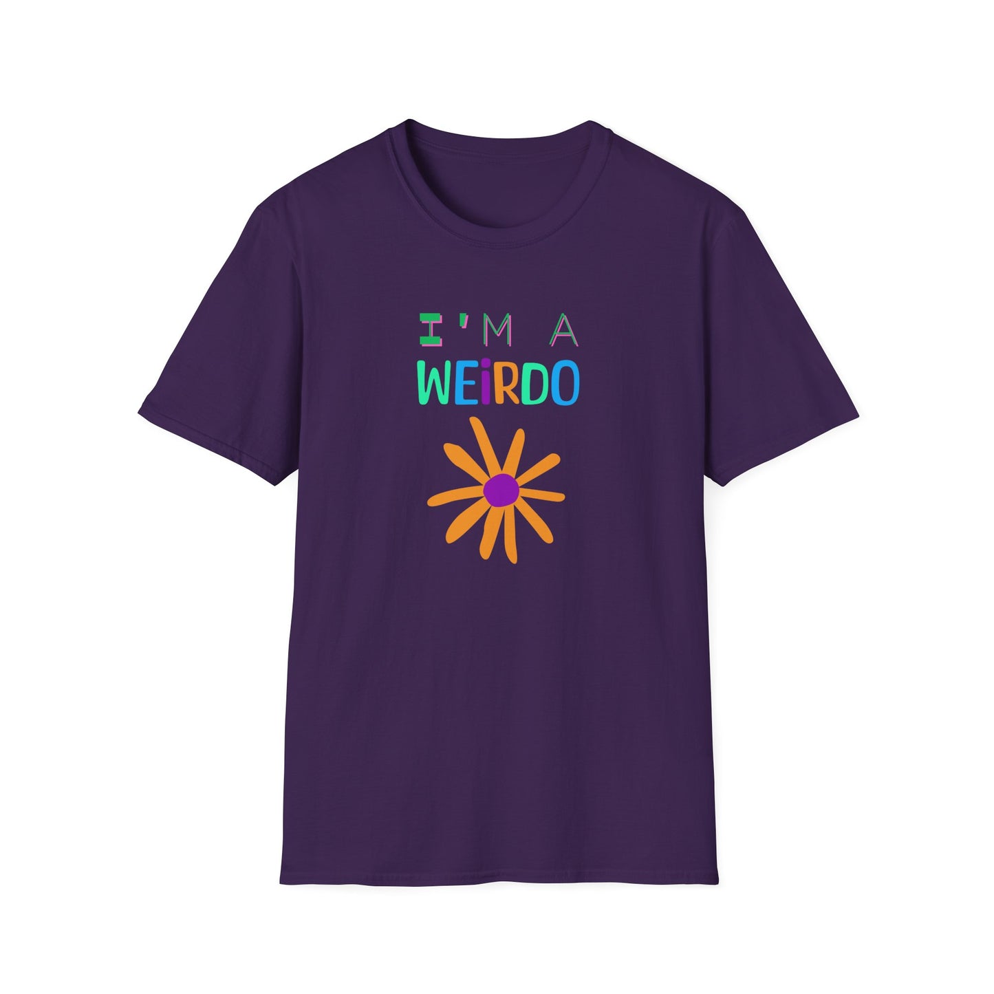 BIZR BAZR 'I'm a Weirdo' Funny Unisex Softstyle T-Shirt