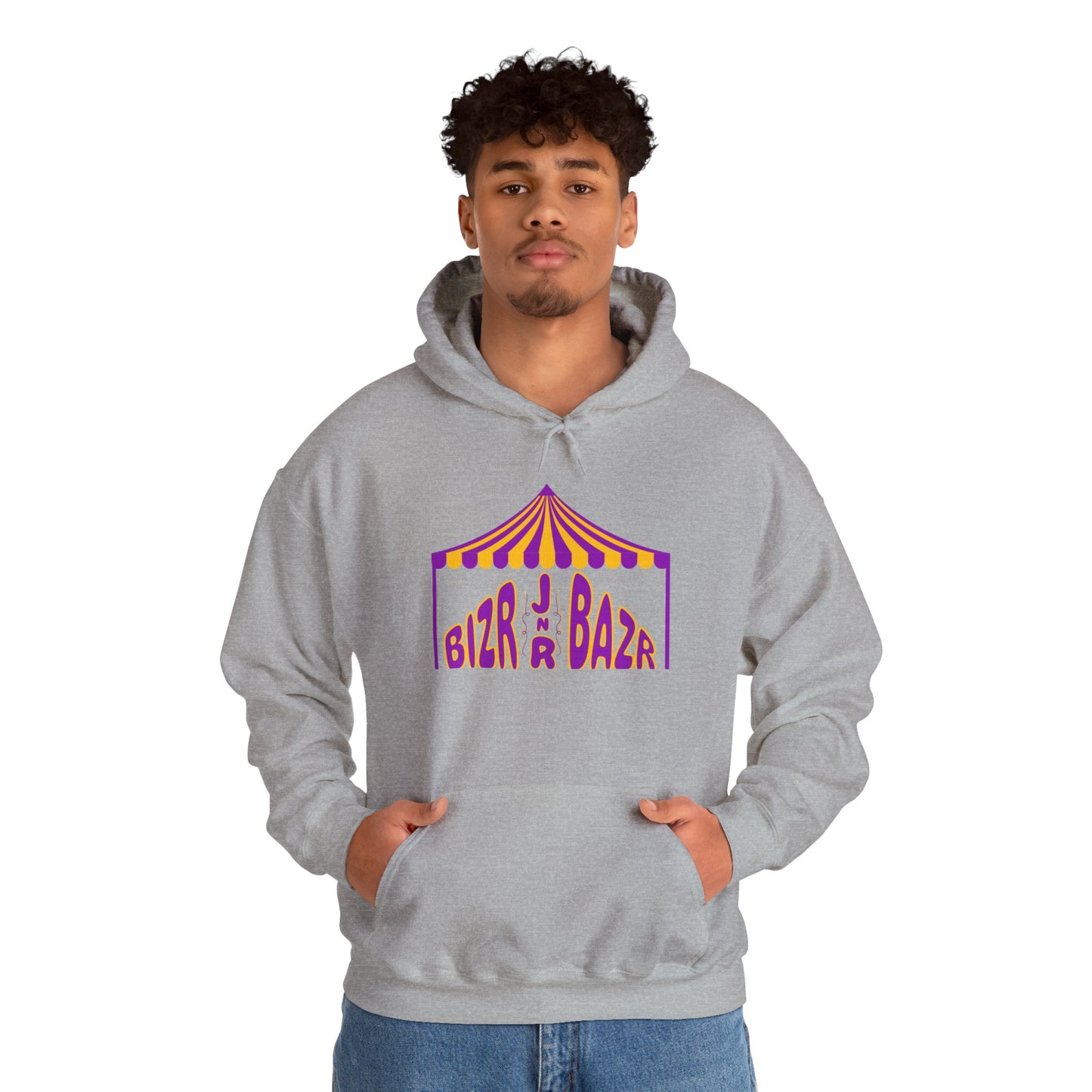 JR BIZR BAZR Tent Logo Hooded Sweatshirt