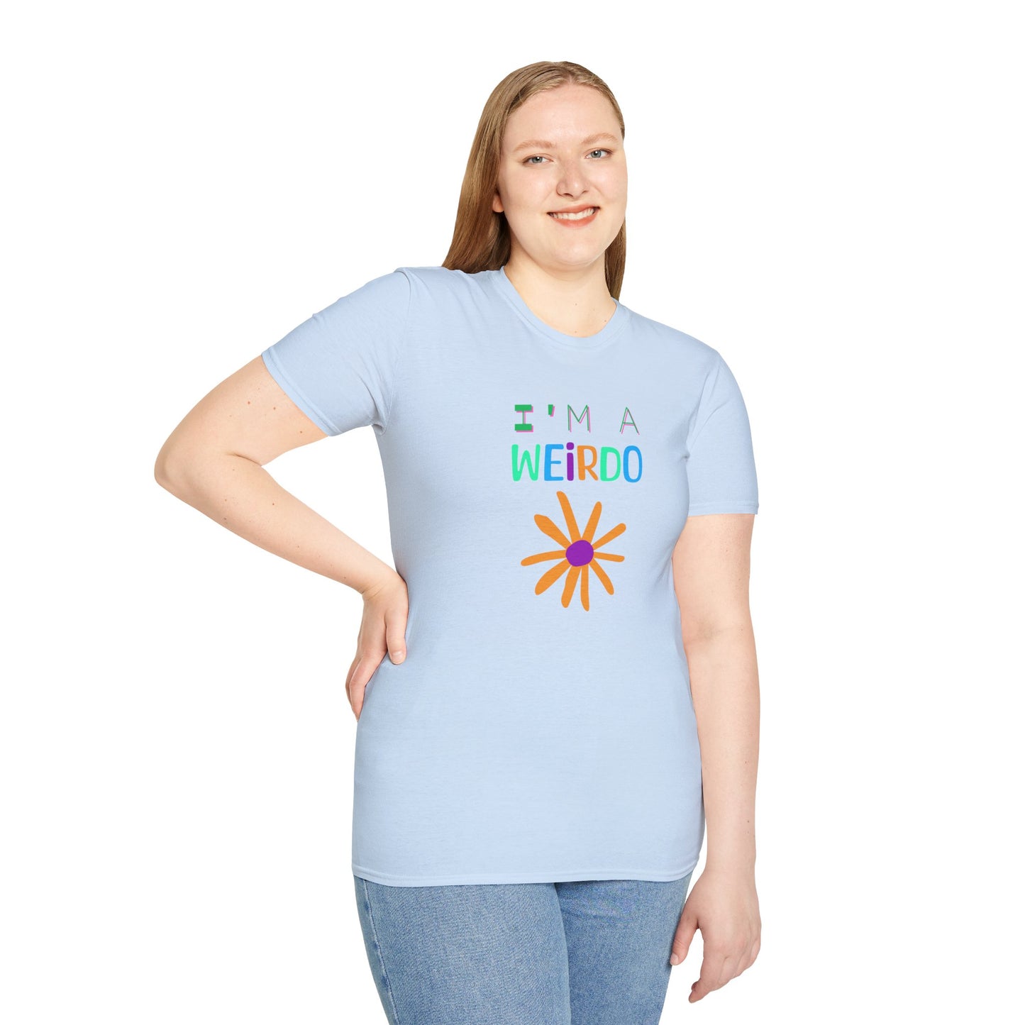 BIZR BAZR 'I'm a Weirdo' Funny Unisex Softstyle T-Shirt