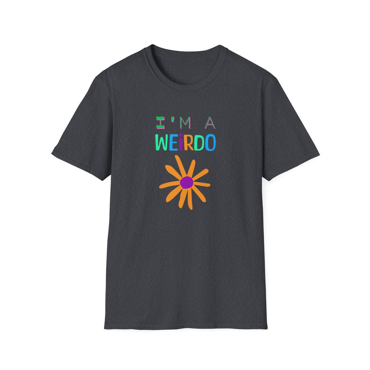 BIZR BAZR 'I'm a Weirdo' Funny Unisex Softstyle T-Shirt