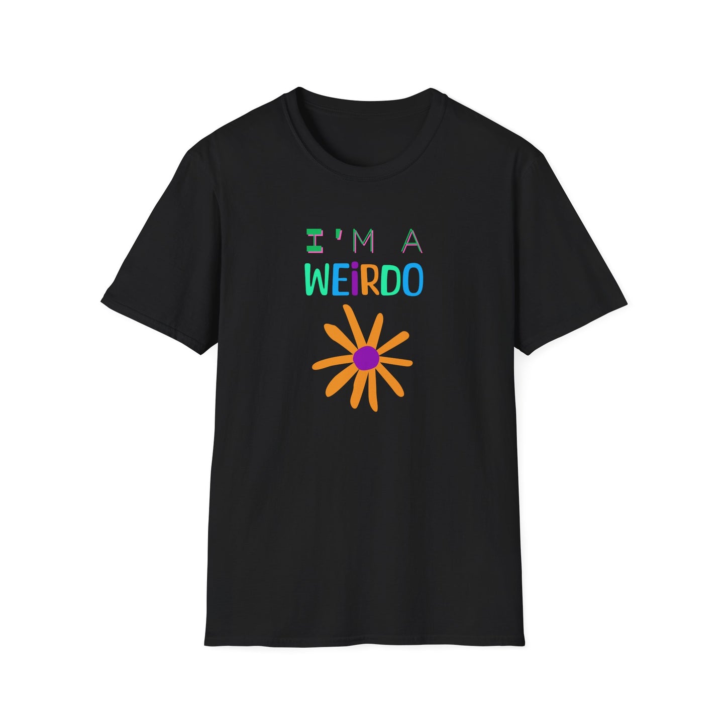 BIZR BAZR 'I'm a Weirdo' Funny Unisex Softstyle T-Shirt