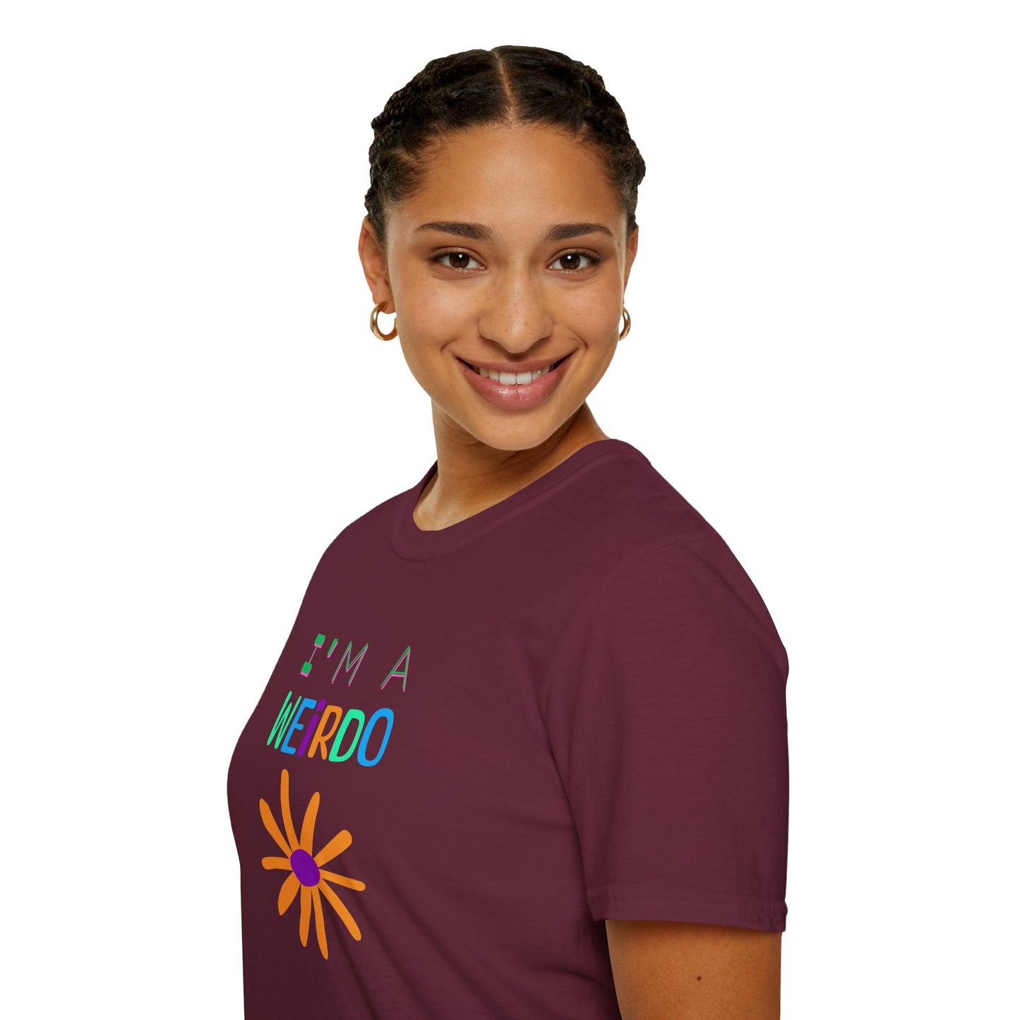 BIZR BAZR 'I'm a Weirdo' Funny Unisex Softstyle T-Shirt