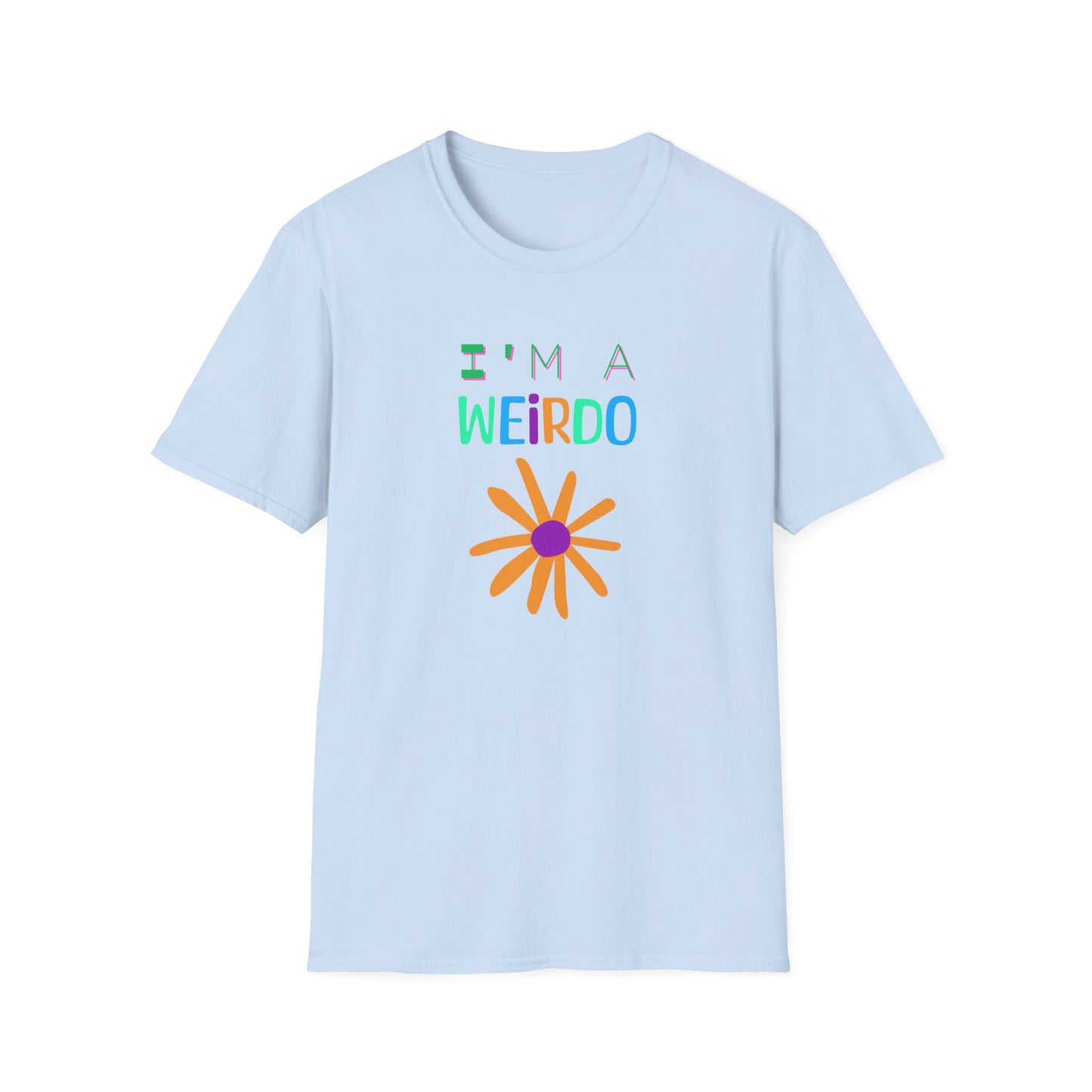 BIZR BAZR 'I'm a Weirdo' Funny Unisex Softstyle T-Shirt