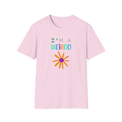BIZR BAZR  'I'm a Weirdo' Funny Unisex Softstyle T-Shirt
