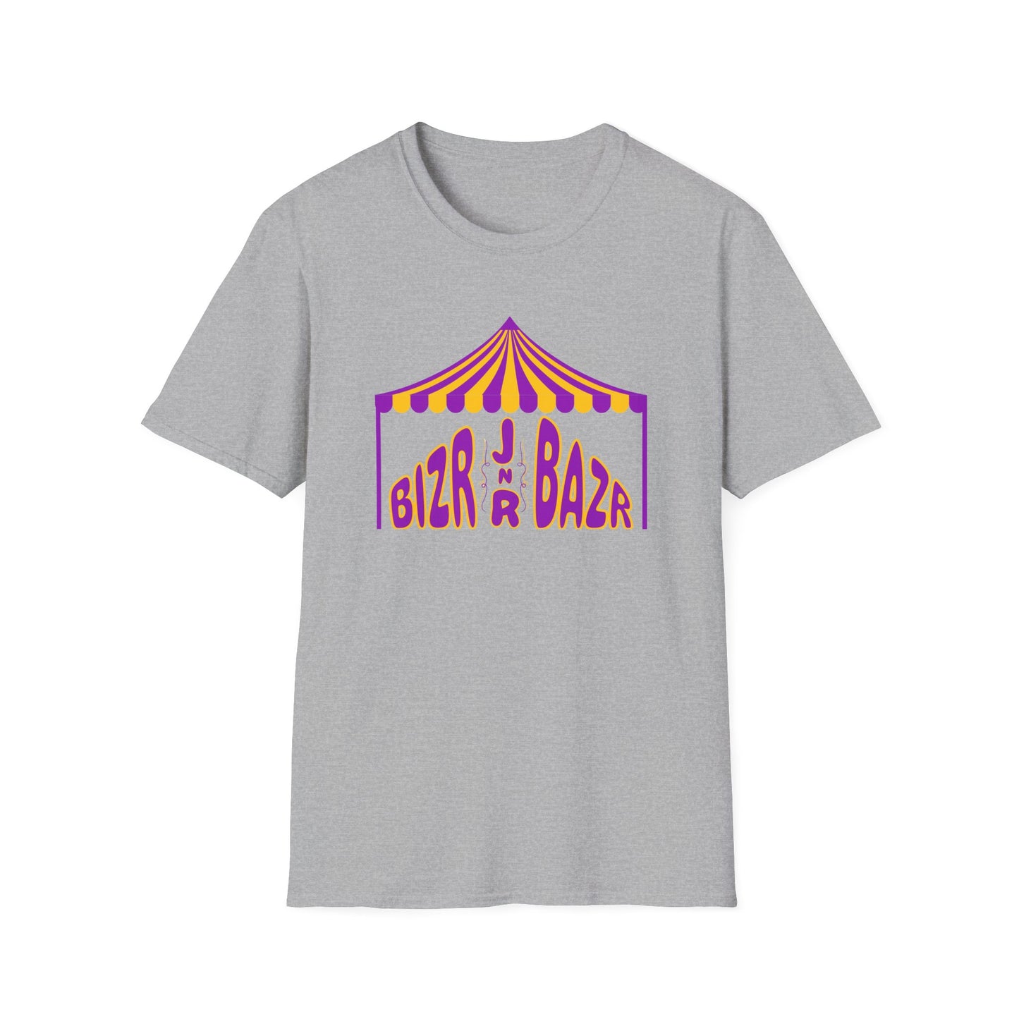 JR BIZR BAZR Tent Logo Unisex Softstyle T-Shirt