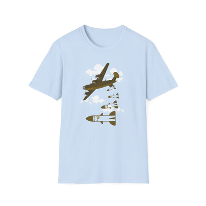 BIZR BAZR - F-Bomb T-Shirt - Perfect for Aviation Lovers, Gifts for Pilots, Casual Wear, Unisex Graphic Tee