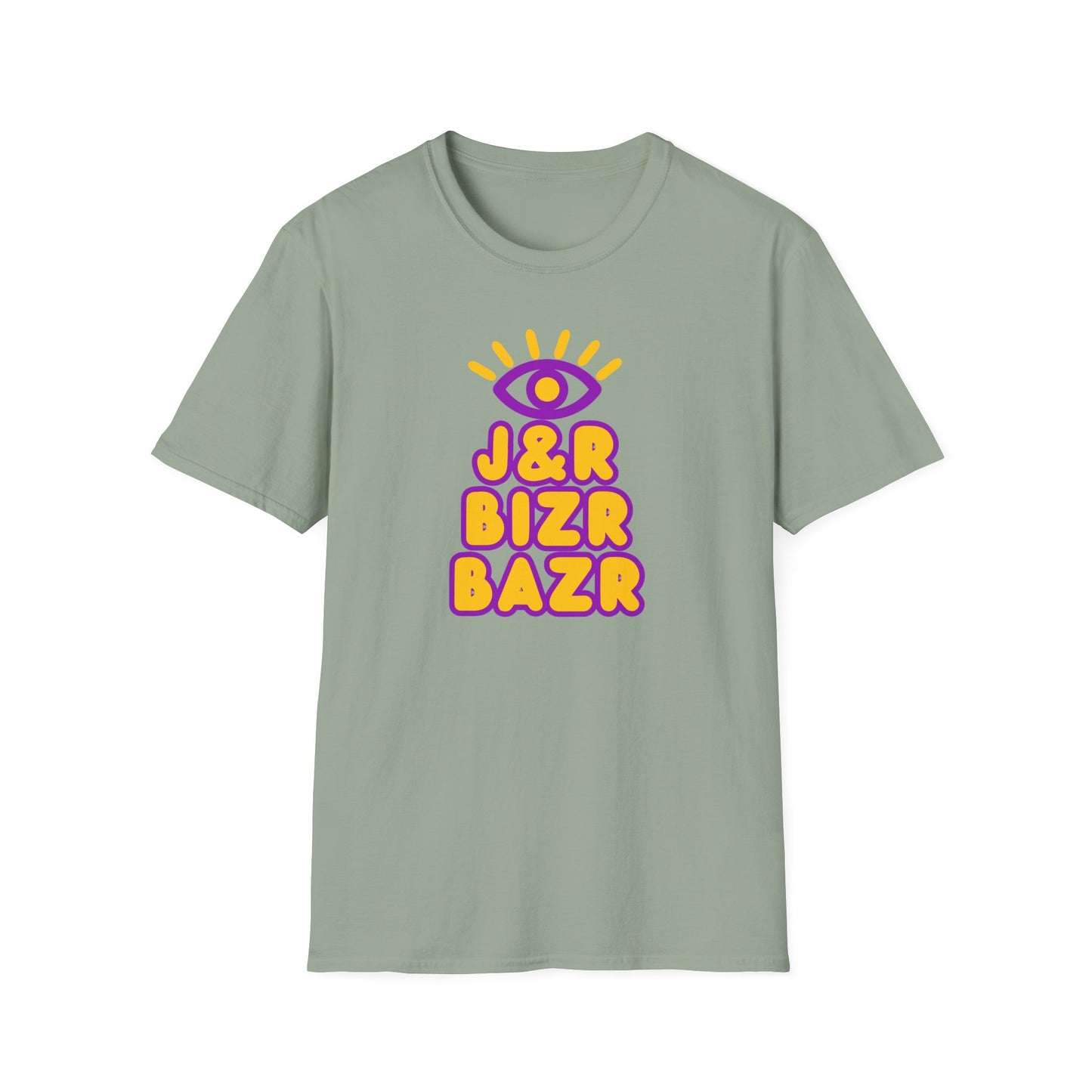 BIZR BAZR - Tower Eyeball, Playful Unisex Graphic T-Shirt - Perfect for Casual Wear, Birthday Gifts, Parties, and Everyday Fun!