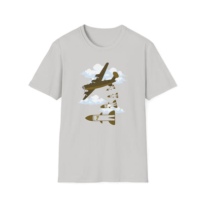 BIZR BAZR - F-Bomb T-Shirt - Perfect for Aviation Lovers, Gifts for Pilots, Casual Wear, Unisex Graphic Tee