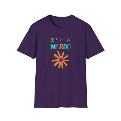BIZR BAZR  'I'm a Weirdo' Funny Unisex Softstyle T-Shirt