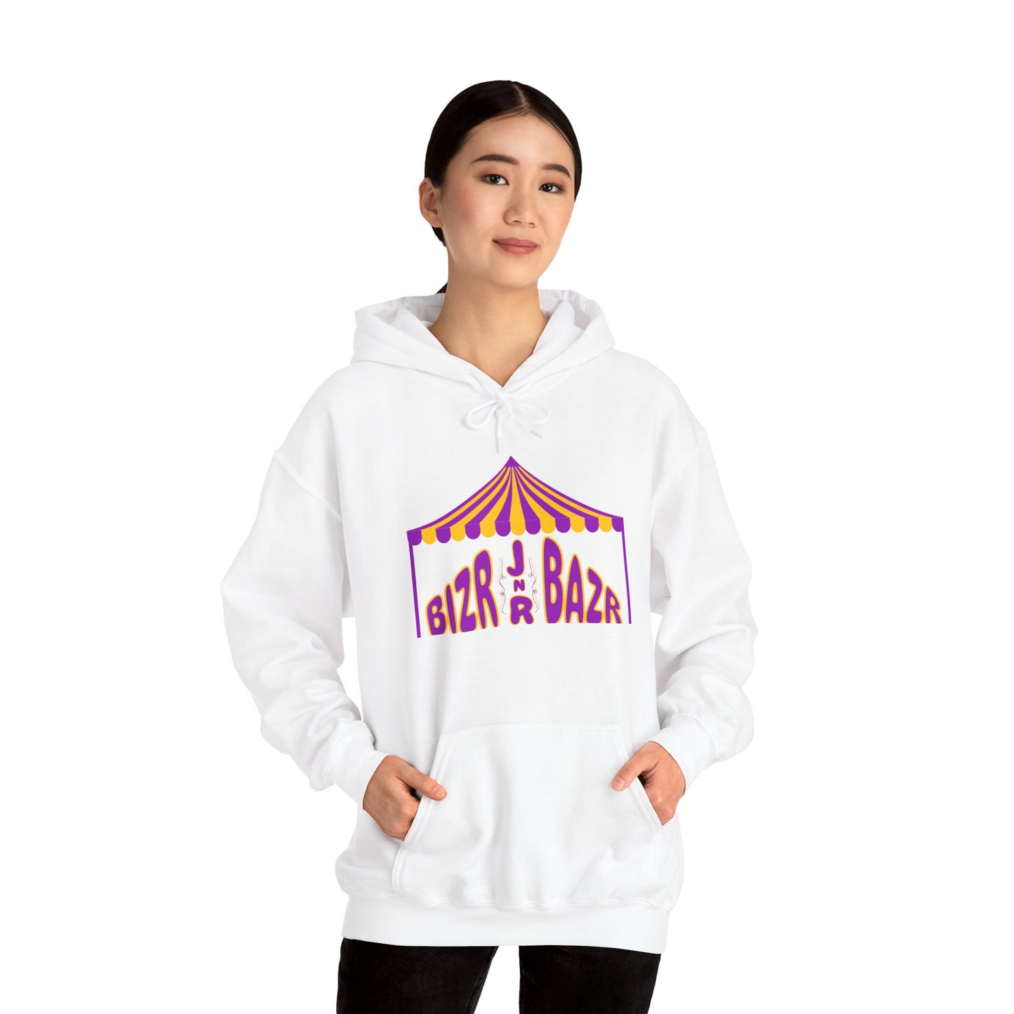 JR BIZR BAZR Tent Logo Hooded Sweatshirt