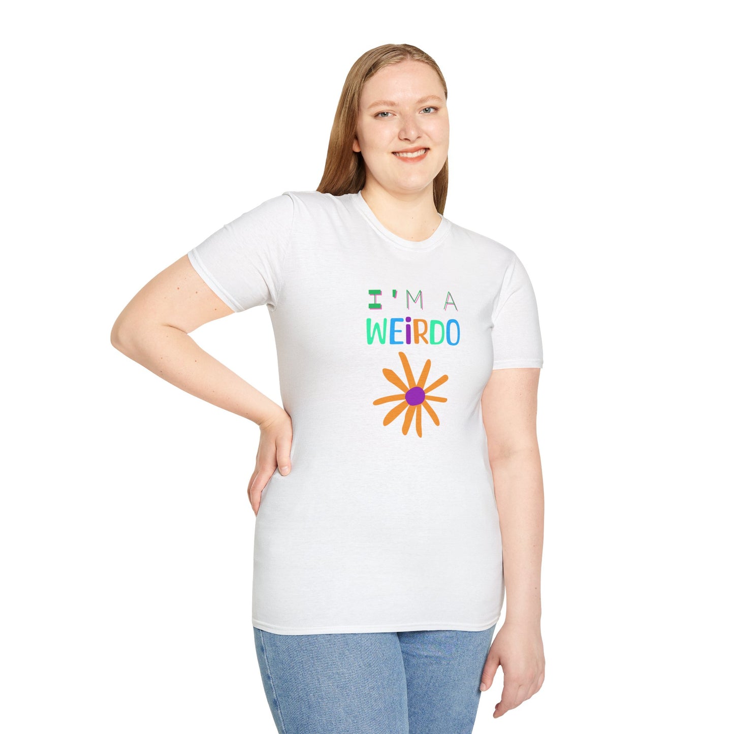 BIZR BAZR  'I'm a Weirdo' Funny Unisex Softstyle T-Shirt