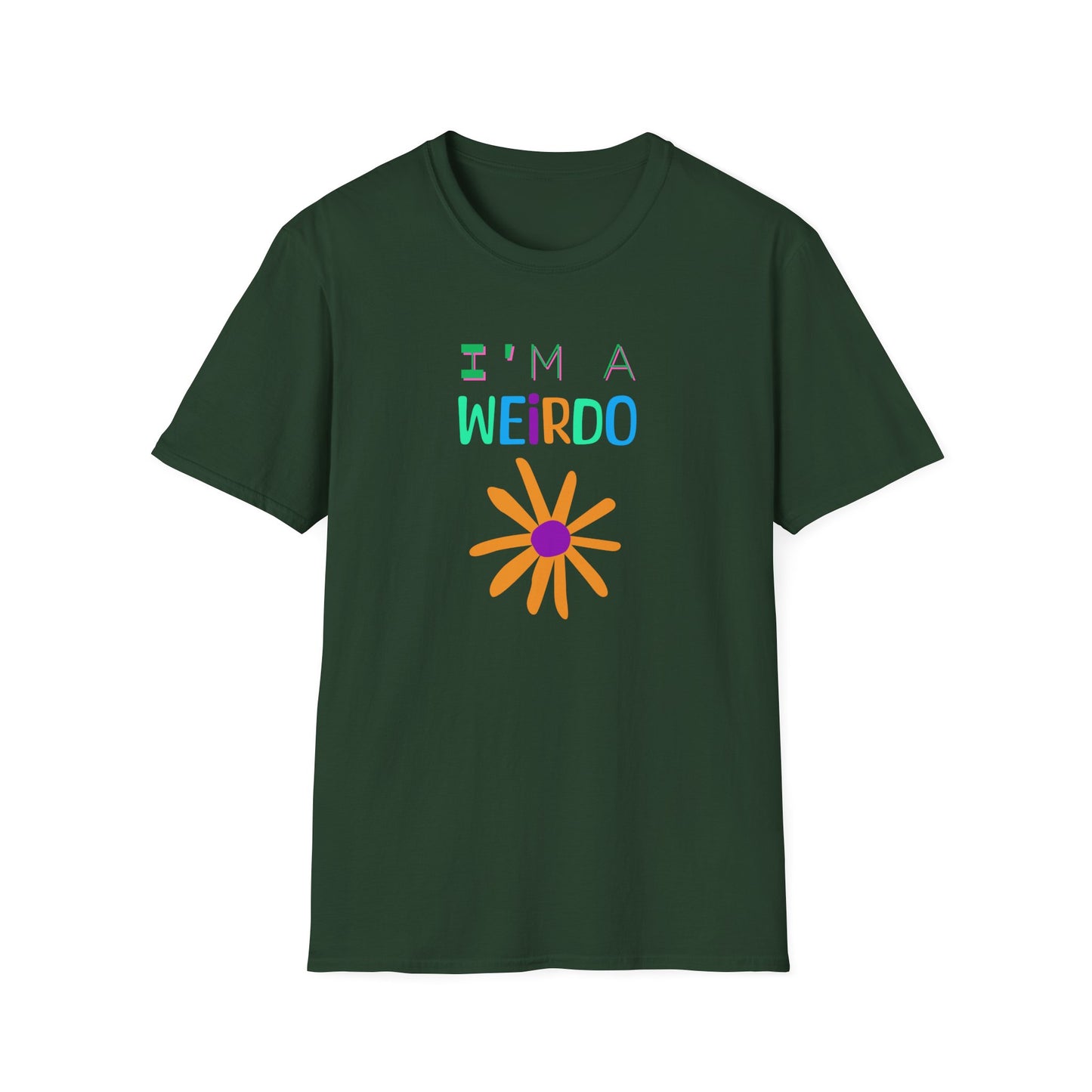 BIZR BAZR  'I'm a Weirdo' Funny Unisex Softstyle T-Shirt