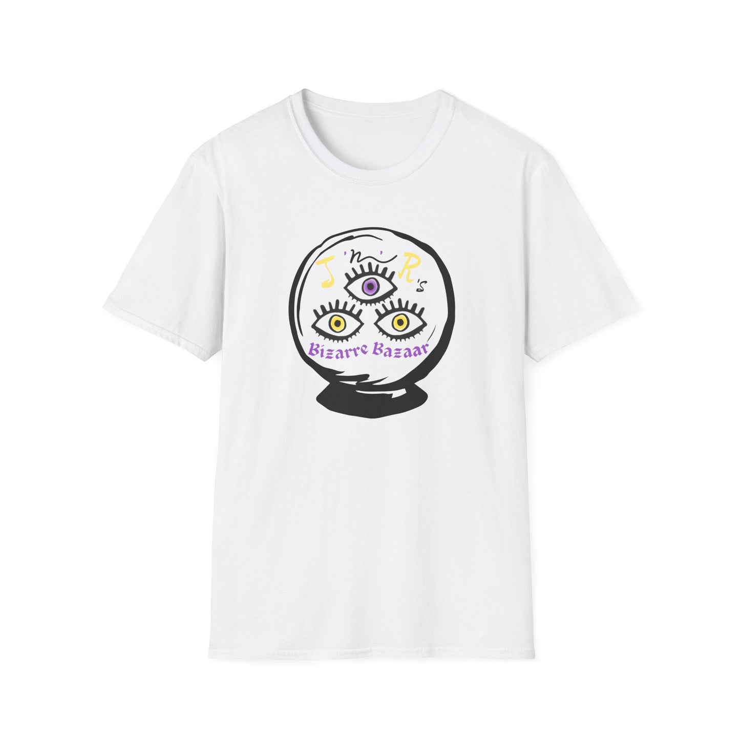 JnR BIZR BAZR Crystal Ball Graphic - Unisex Softstyle Tee