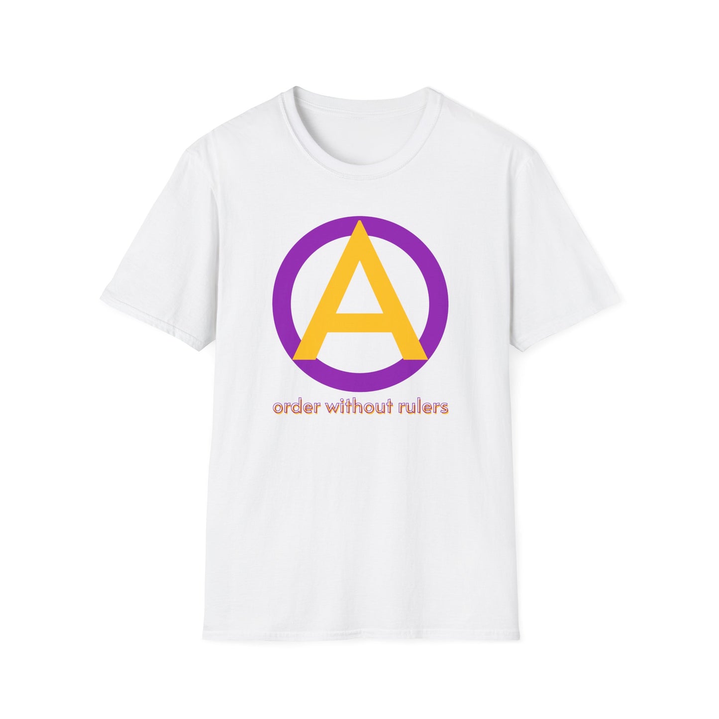 BIZR BAZR - 'Order Without Rulers' Softstyle T-Shirt | Anarchy, Comfortable Everyday Wear, Gift for Activists, Casual Fashion, [...]