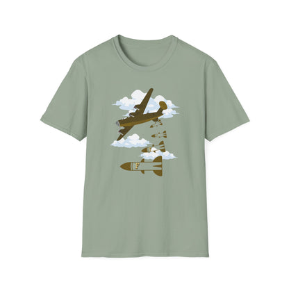 BIZR BAZR - F-Bomb T-Shirt - Perfect for Aviation Lovers, Gifts for Pilots, Casual Wear, Unisex Graphic Tee