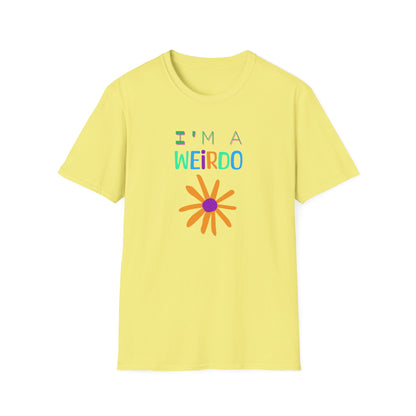 BIZR BAZR  'I'm a Weirdo' Funny Unisex Softstyle T-Shirt