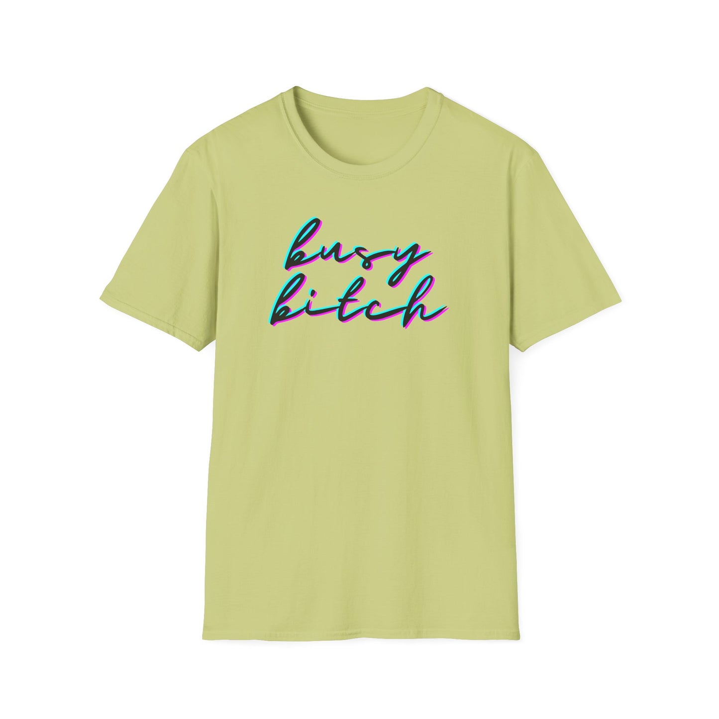 BIZR BAZR - Busy Bitch Graphic T-Shirt, Cute Unisex Tee, Casual Wear, Woman Power, Successful