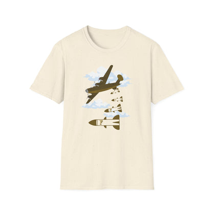 BIZR BAZR - F-Bomb T-Shirt - Perfect for Aviation Lovers, Gifts for Pilots, Casual Wear, Unisex Graphic Tee