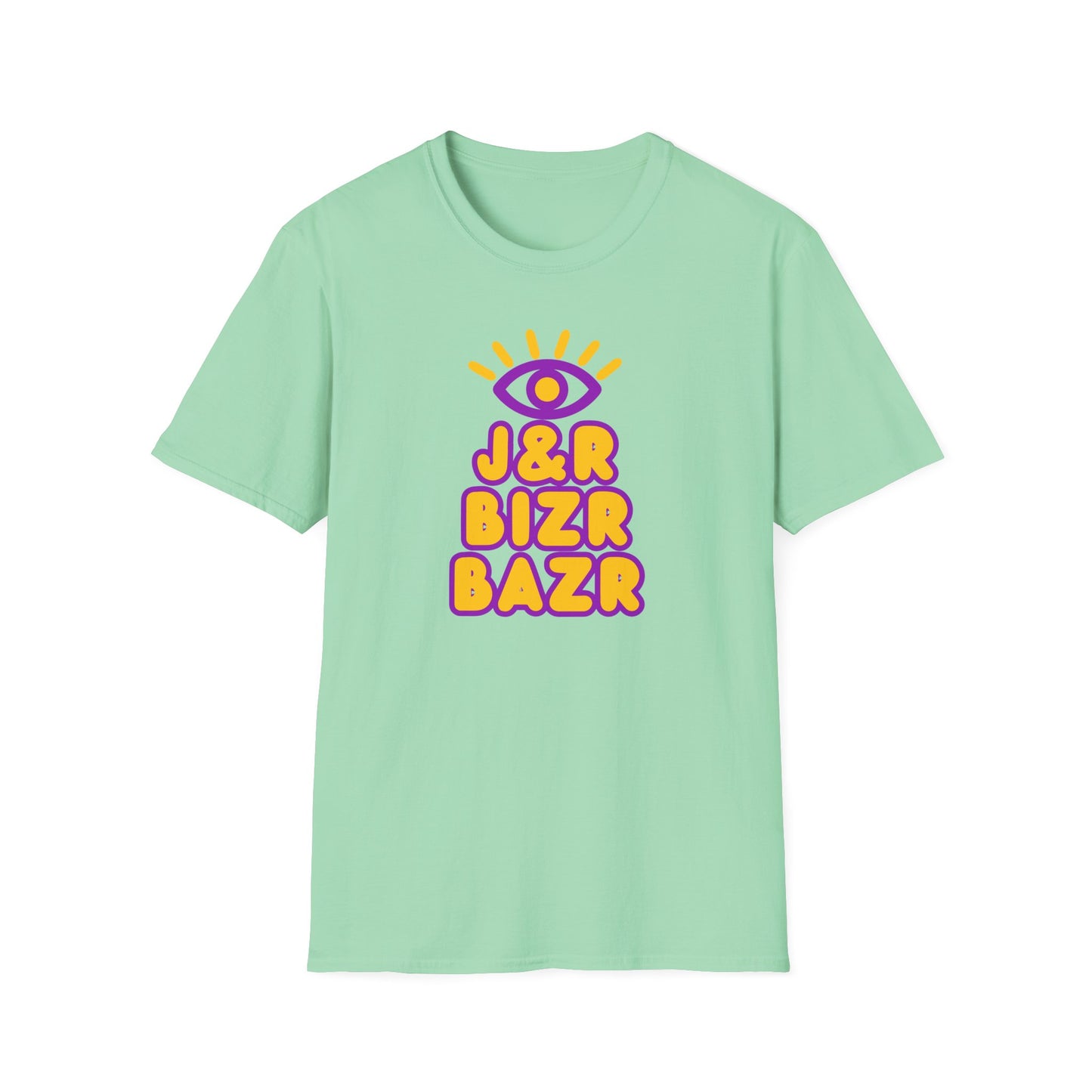BIZR BAZR - Tower Eyeball, Playful Unisex Graphic T-Shirt - Perfect for Casual Wear, Birthday Gifts, Parties, and Everyday Fun!