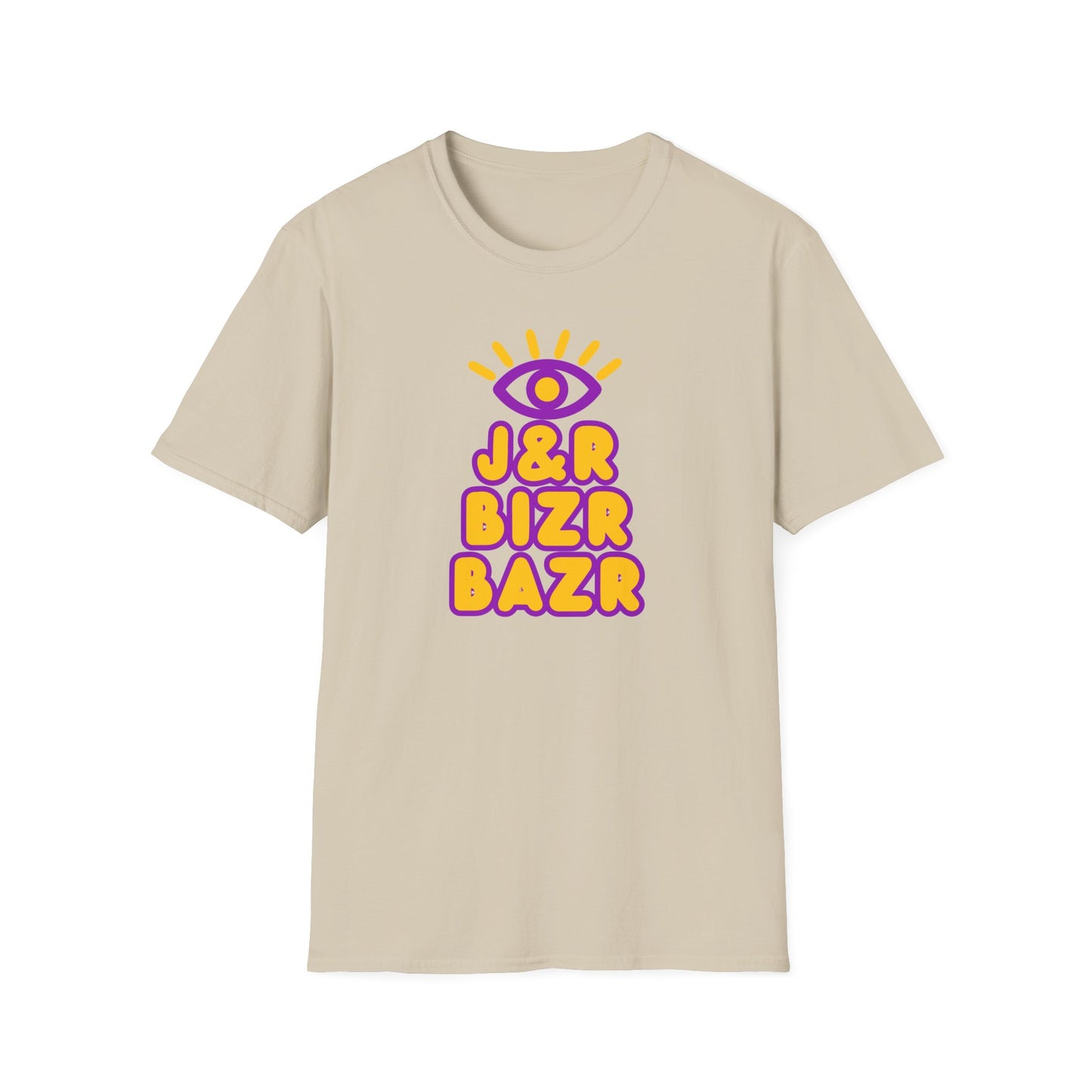 BIZR BAZR - Tower Eyeball, Playful Unisex Graphic T-Shirt - Perfect for Casual Wear, Birthday Gifts, Parties, and Everyday Fun!