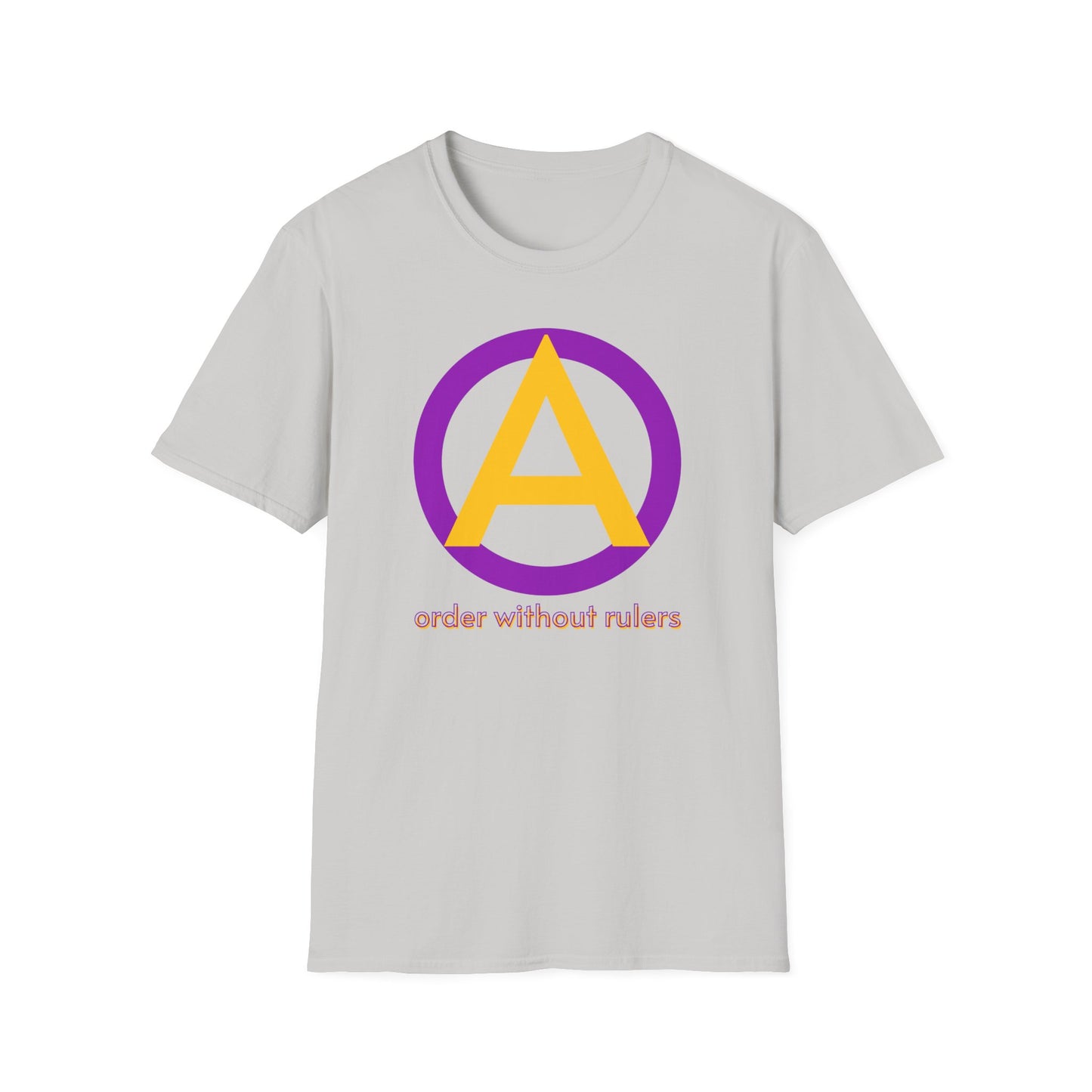 BIZR BAZR - 'Order Without Rulers' Softstyle T-Shirt | Anarchy, Comfortable Everyday Wear, Gift for Activists, Casual Fashion, [...]