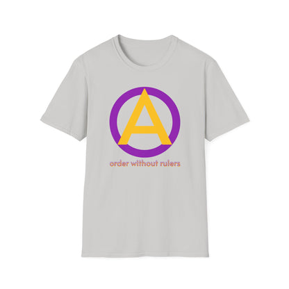 BIZR BAZR - 'Order Without Rulers' Softstyle T-Shirt | Anarchy, Comfortable Everyday Wear, Gift for Activists, Casual Fashion, [...]