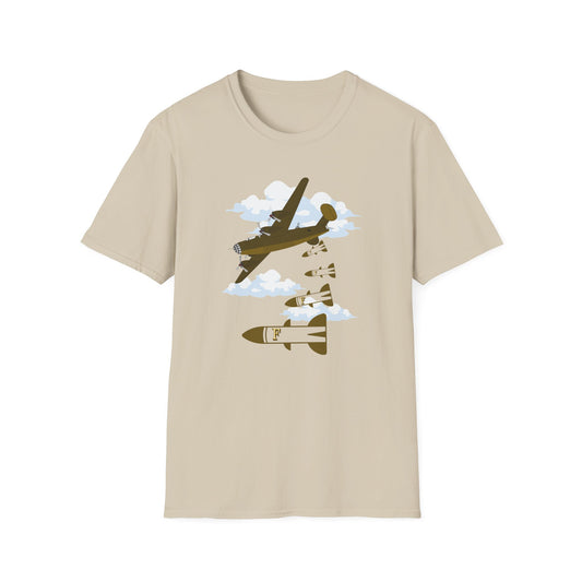 BIZR BAZR - F-Bomb T-Shirt - Perfect for Aviation Lovers, Gifts for Pilots, Casual Wear, Unisex Graphic Tee
