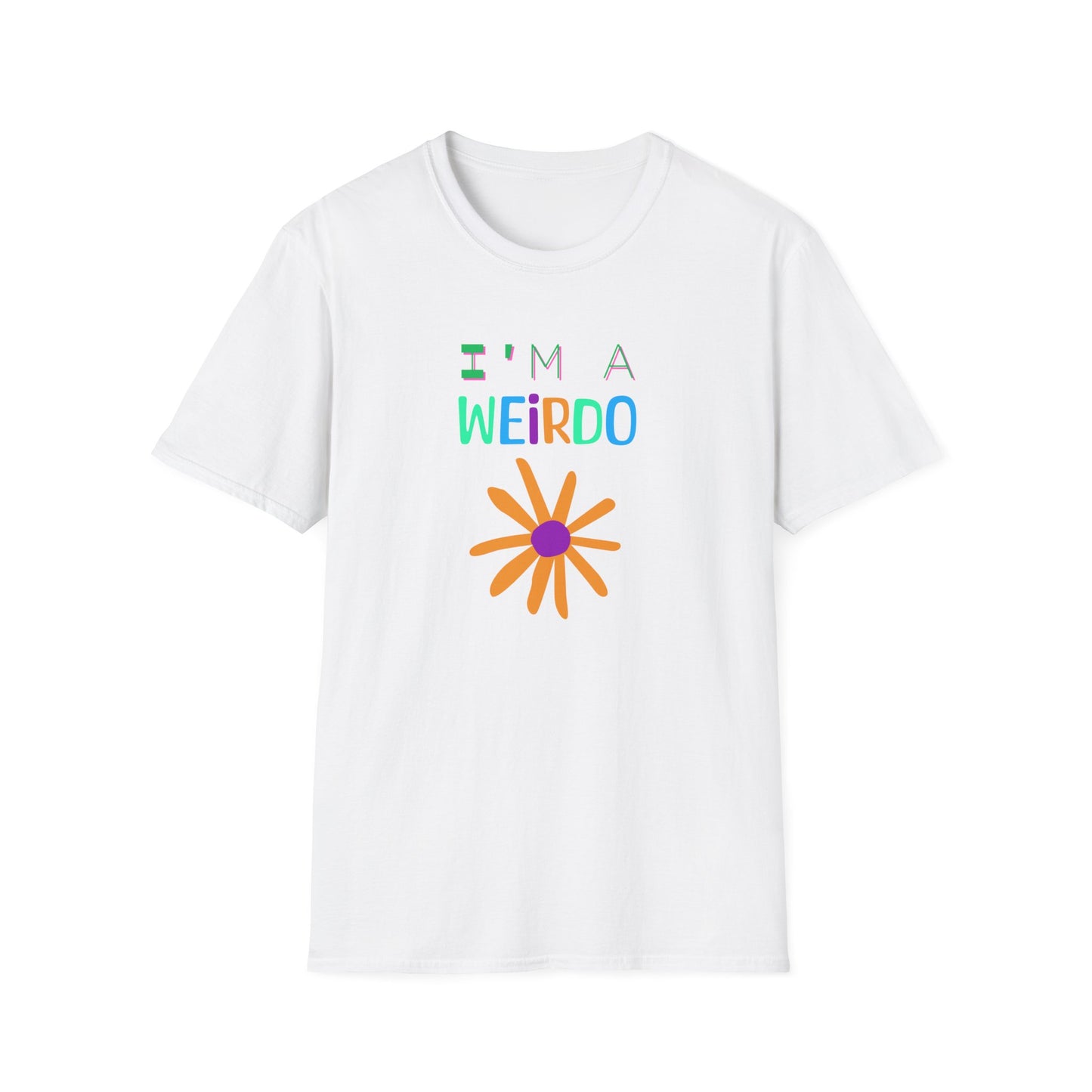 BIZR BAZR  'I'm a Weirdo' Funny Unisex Softstyle T-Shirt