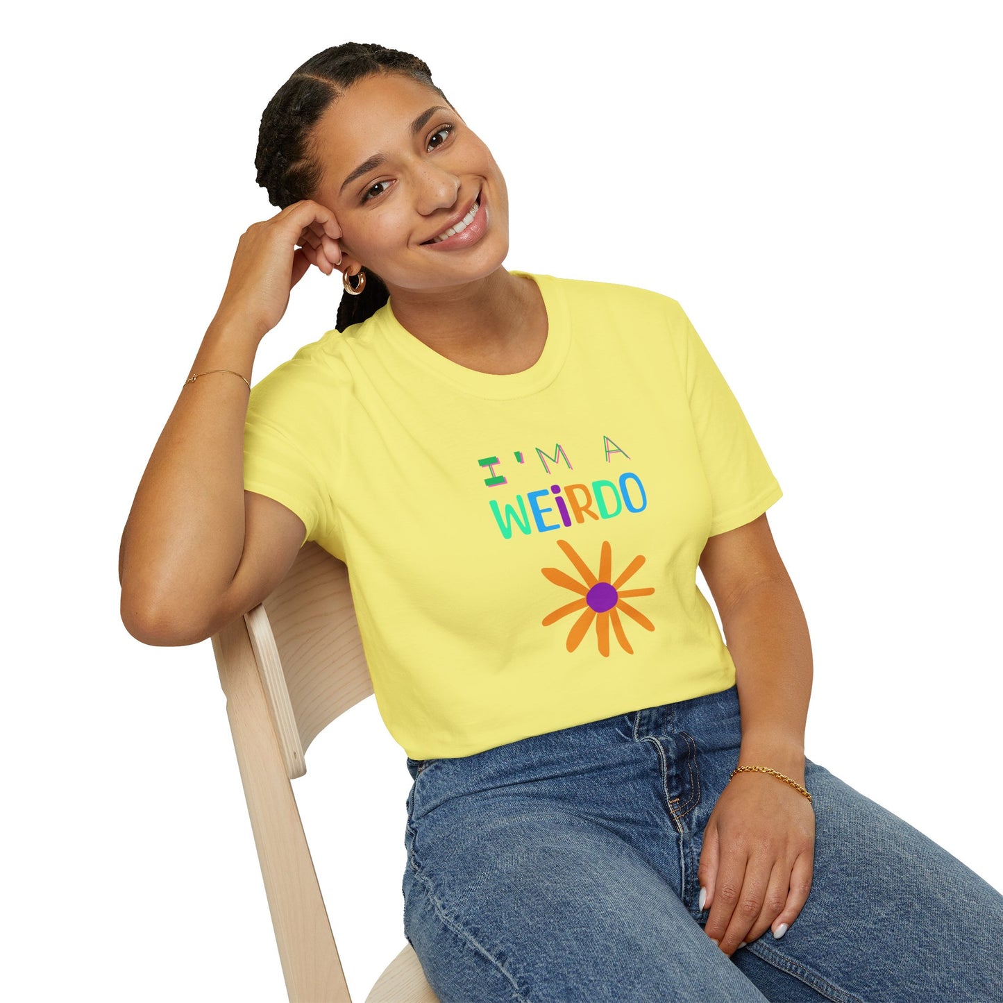 BIZR BAZR  'I'm a Weirdo' Funny Unisex Softstyle T-Shirt